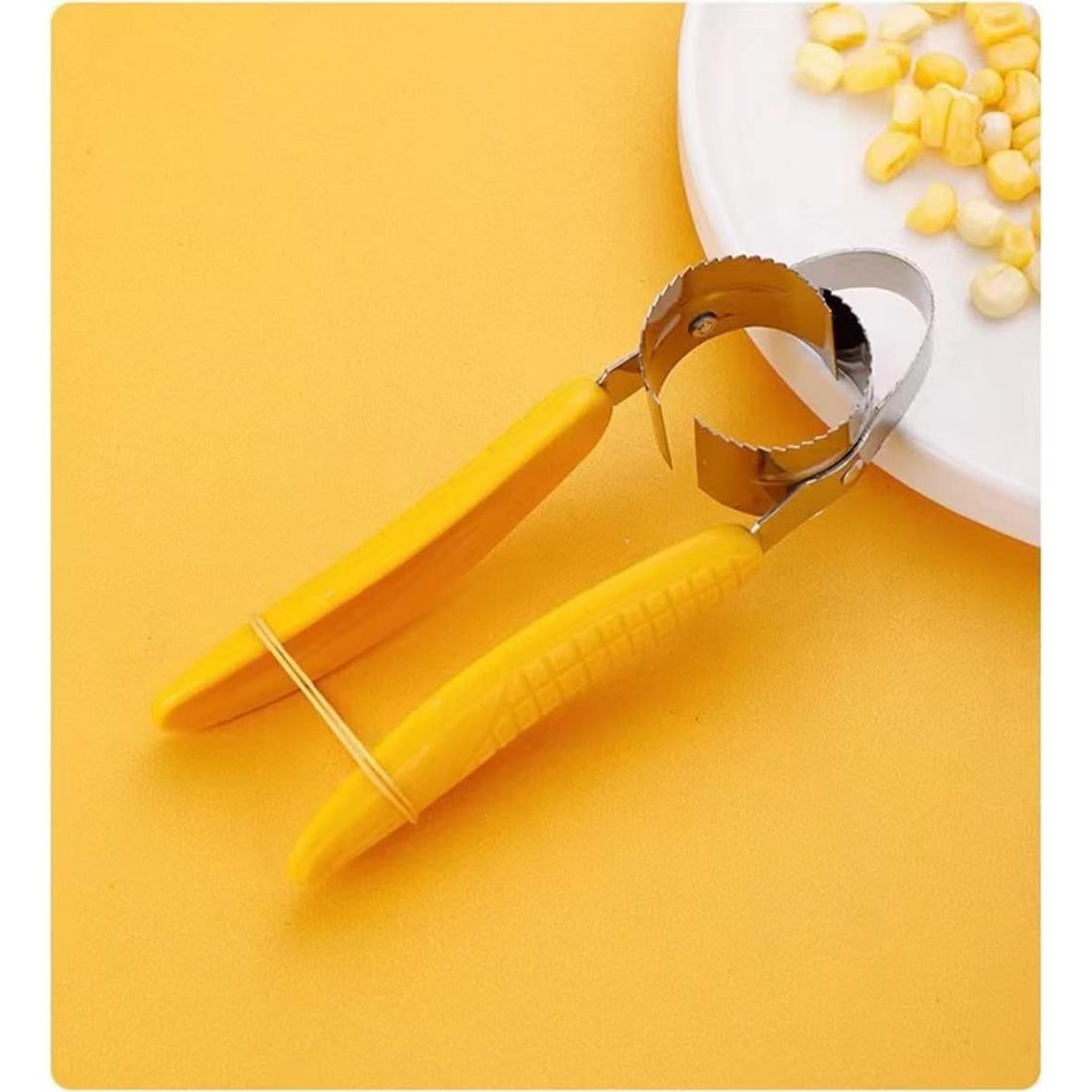 Juego 2 Peladores de Maíz TANGMENGXI SAMBA Acero Inoxidable