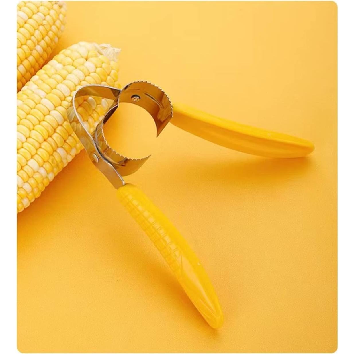 Juego 2 Peladores de Maíz TANGMENGXI SAMBA Acero Inoxidable