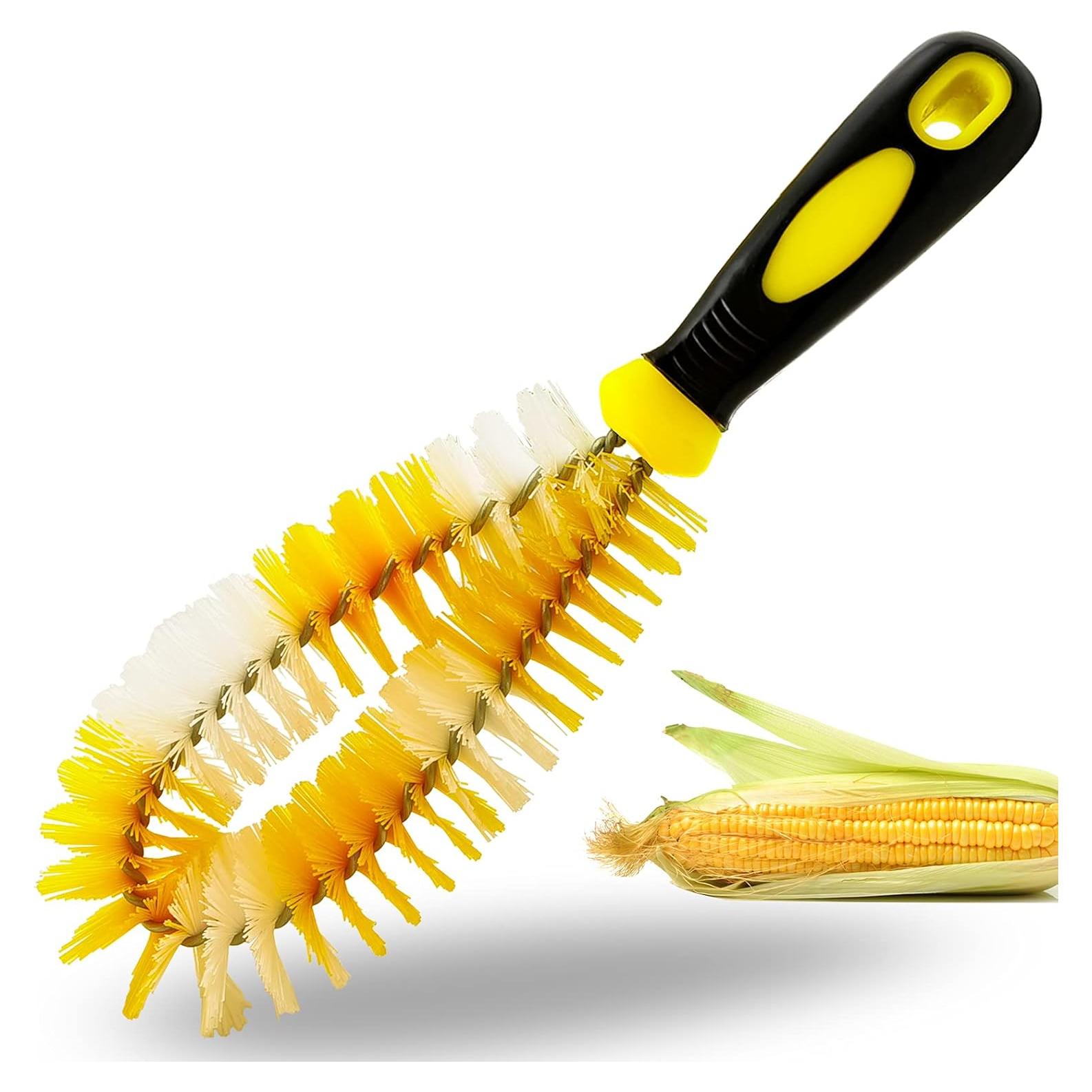 Cepillo Removedor de Seda de Maíz DOMUEN con Mango Ergonómico