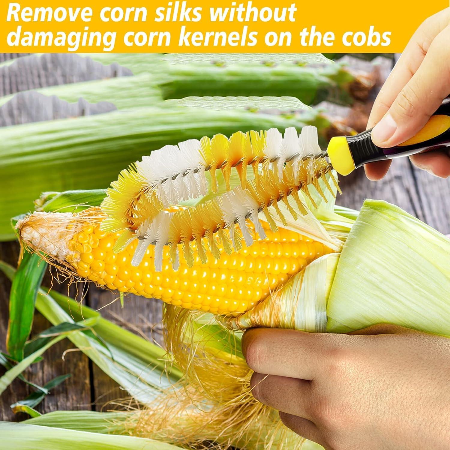 Cepillo Removedor de Seda de Maíz DOMUEN con Mango Ergonómico