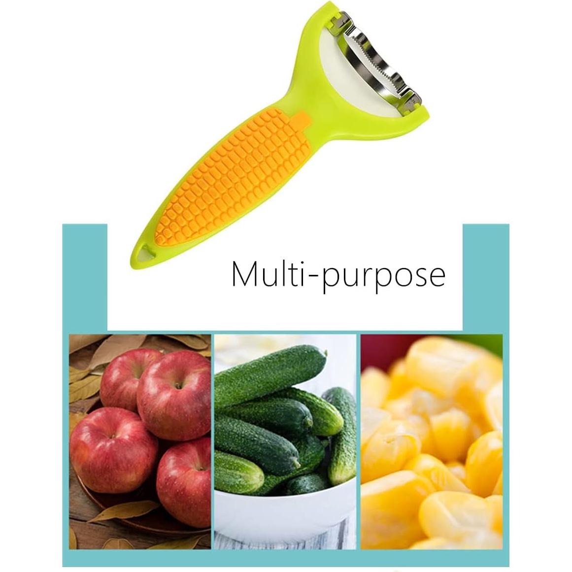Desgranador de Maíz RUITASA 2PCS Acero Inoxidable Verde