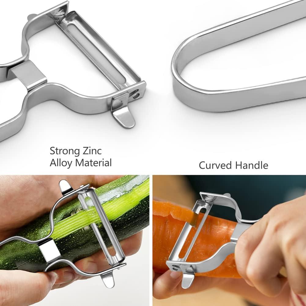 Pelador de Maíz Abnaok Acero Inoxidable Ergonómico 2 Piezas