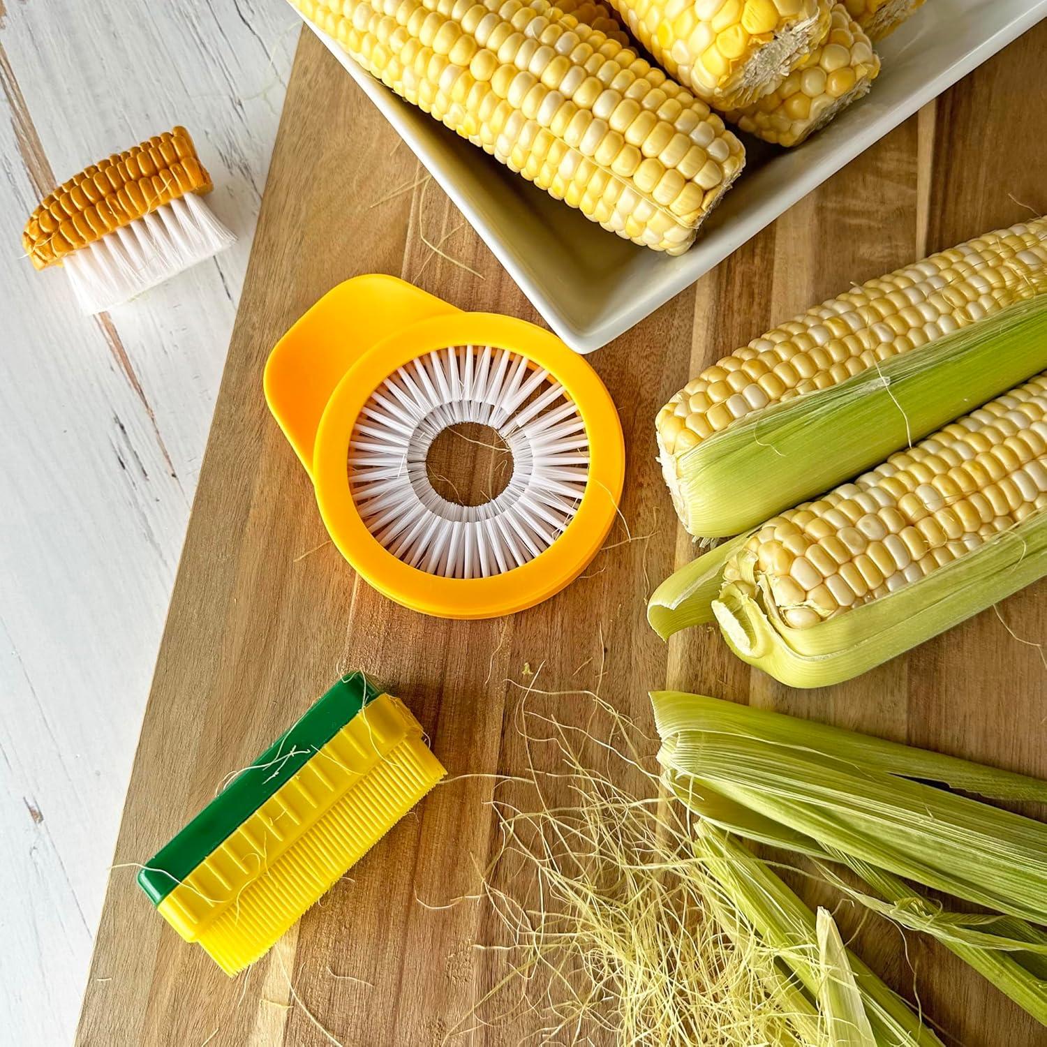 Cepillo Desilkar Maíz R&M Amarillo 14.61 cm Plástico