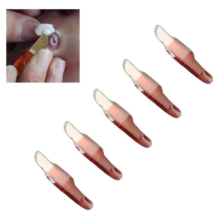 Paquete de 5 Cuchillos de Cuidado de Pies TorSor - Acero Inoxidable