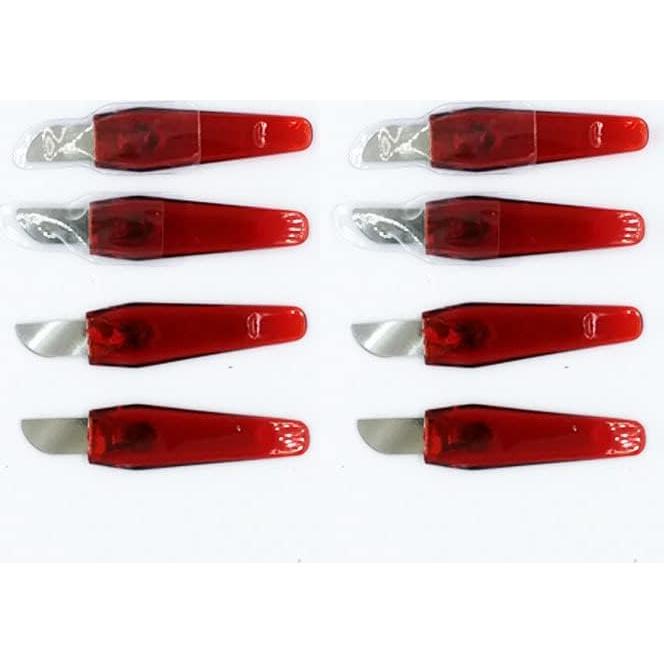 Paquete de 5 Cuchillos de Cuidado de Pies TorSor - Acero Inoxidable