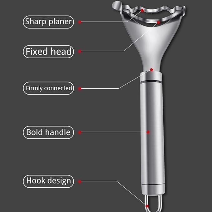 Pelador de Maíz Acero Inoxidable Blue Hope 18 cm