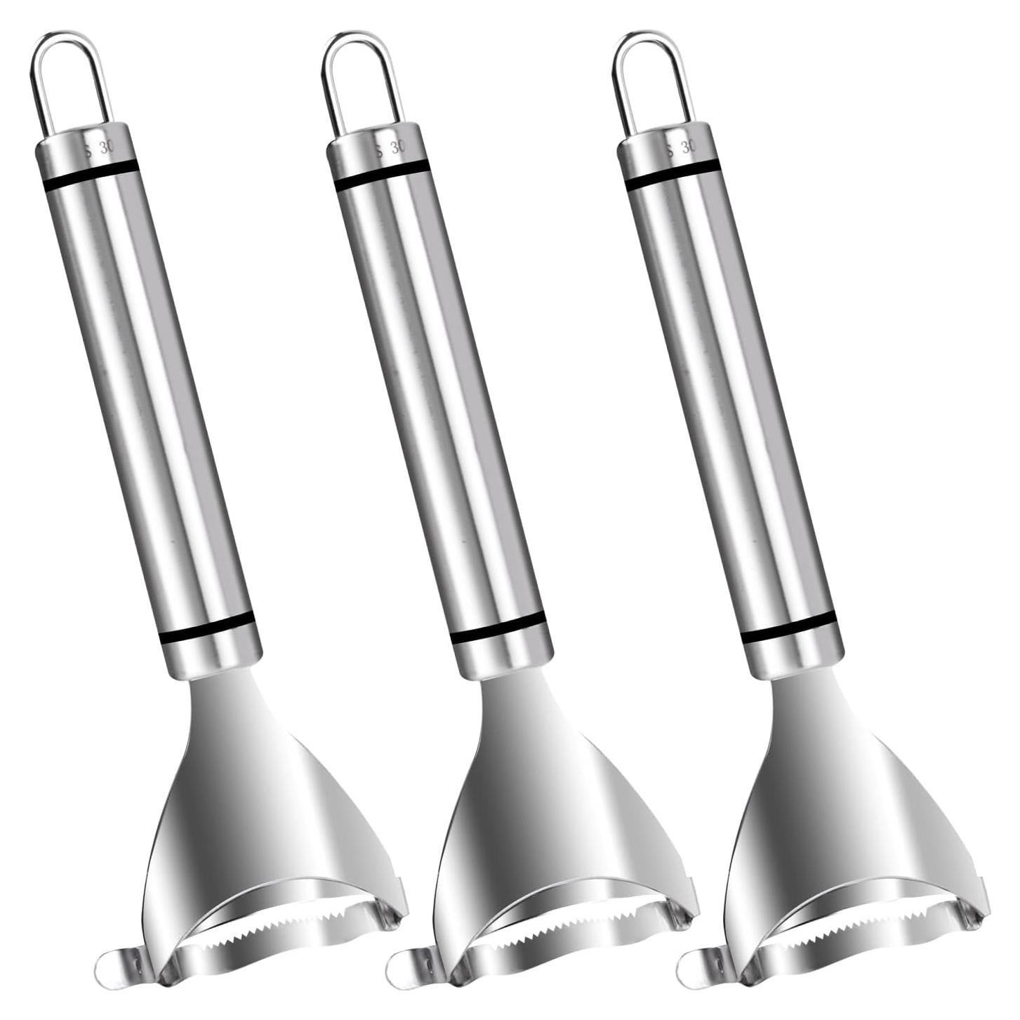 Pelador de Maíz WXJ13 - Acero Inoxidable, 3 Piezas