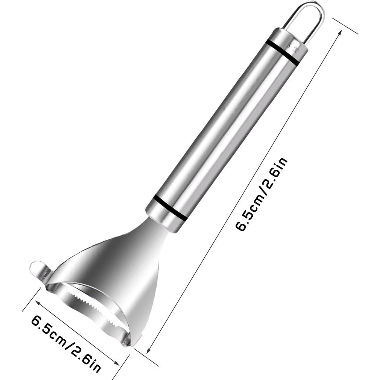 Pelador de Maíz WXJ13 - Acero Inoxidable, 3 Piezas