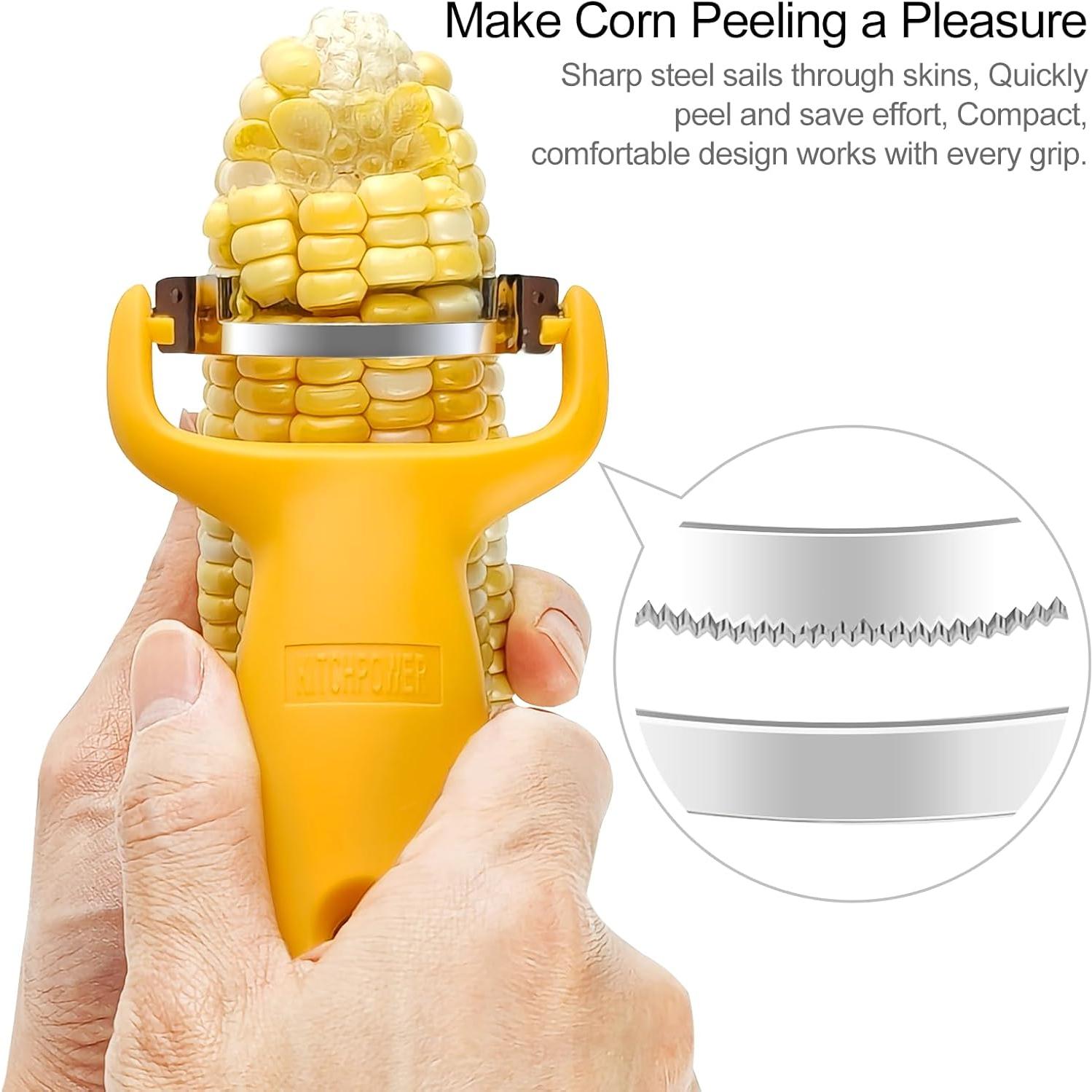 Pelador de Maíz KITCHPOWER Manual 3 Cuchillas Inoxidable