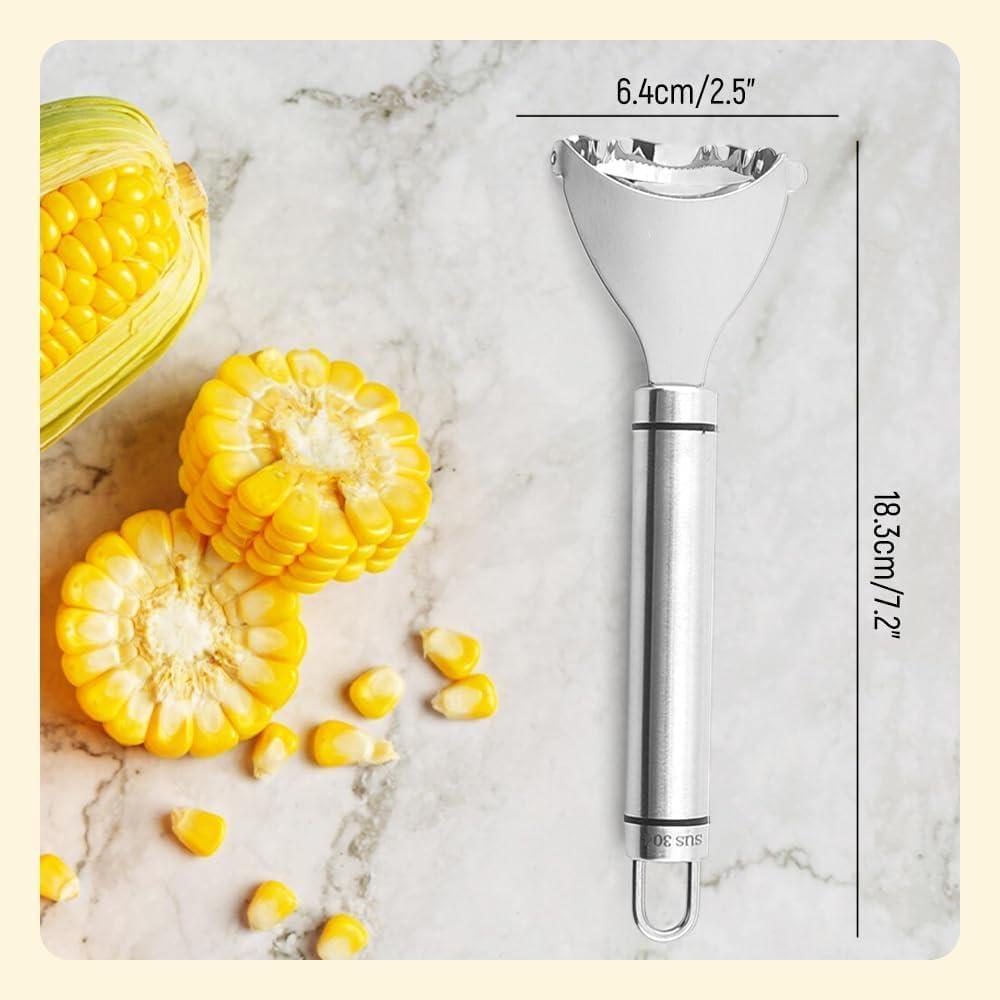 Pelador de Mazorcas de Maíz PurYupearl de Acero Inoxidable