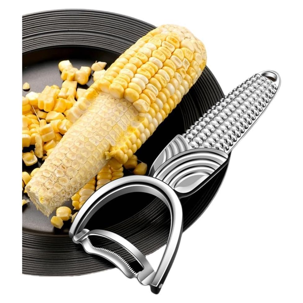 Pelador de Maíz Huakai 15.7 cm Acero Inoxidable Antideslizante