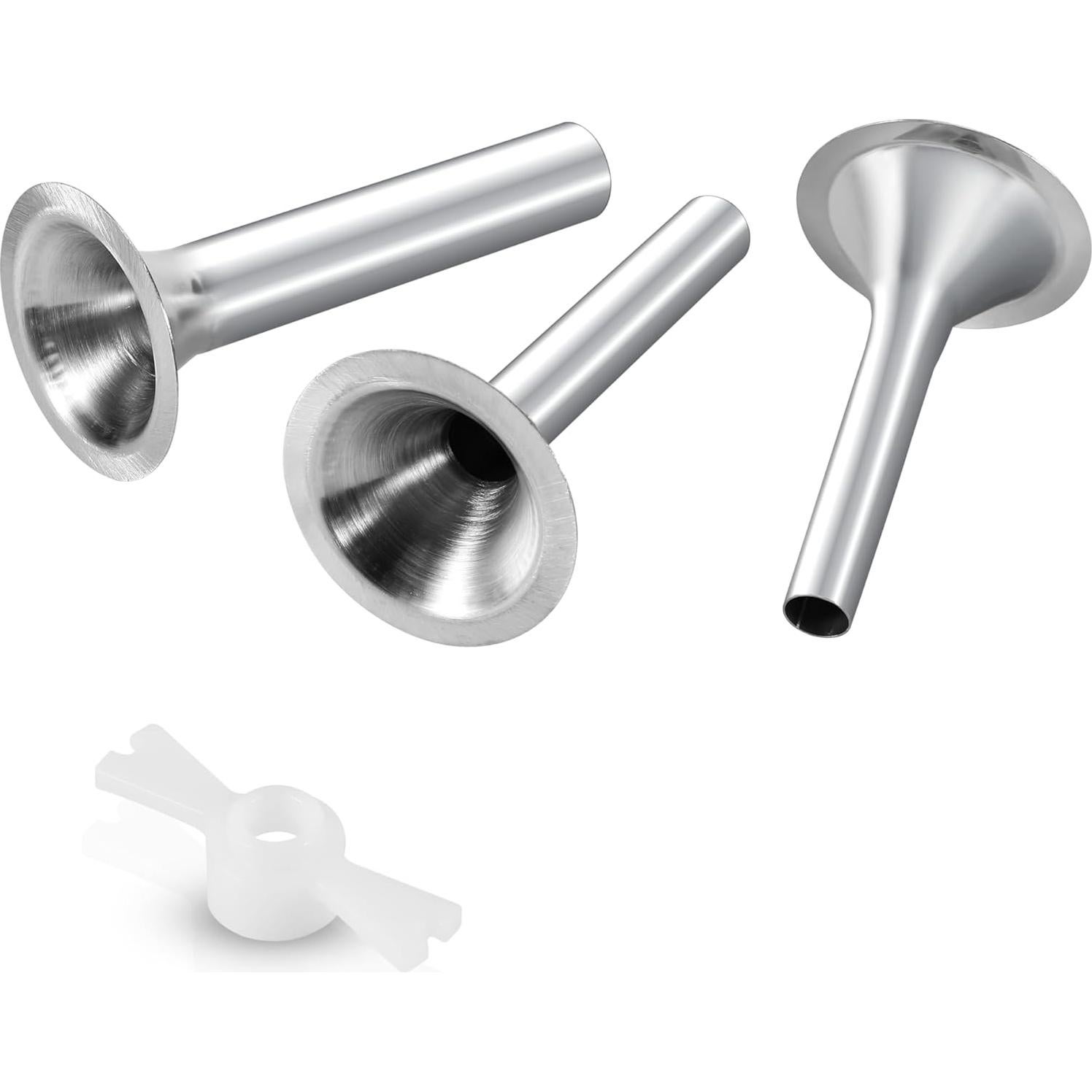 Set de 3 Tuberías de Acero Inoxidable para Embutidos KitchenAid