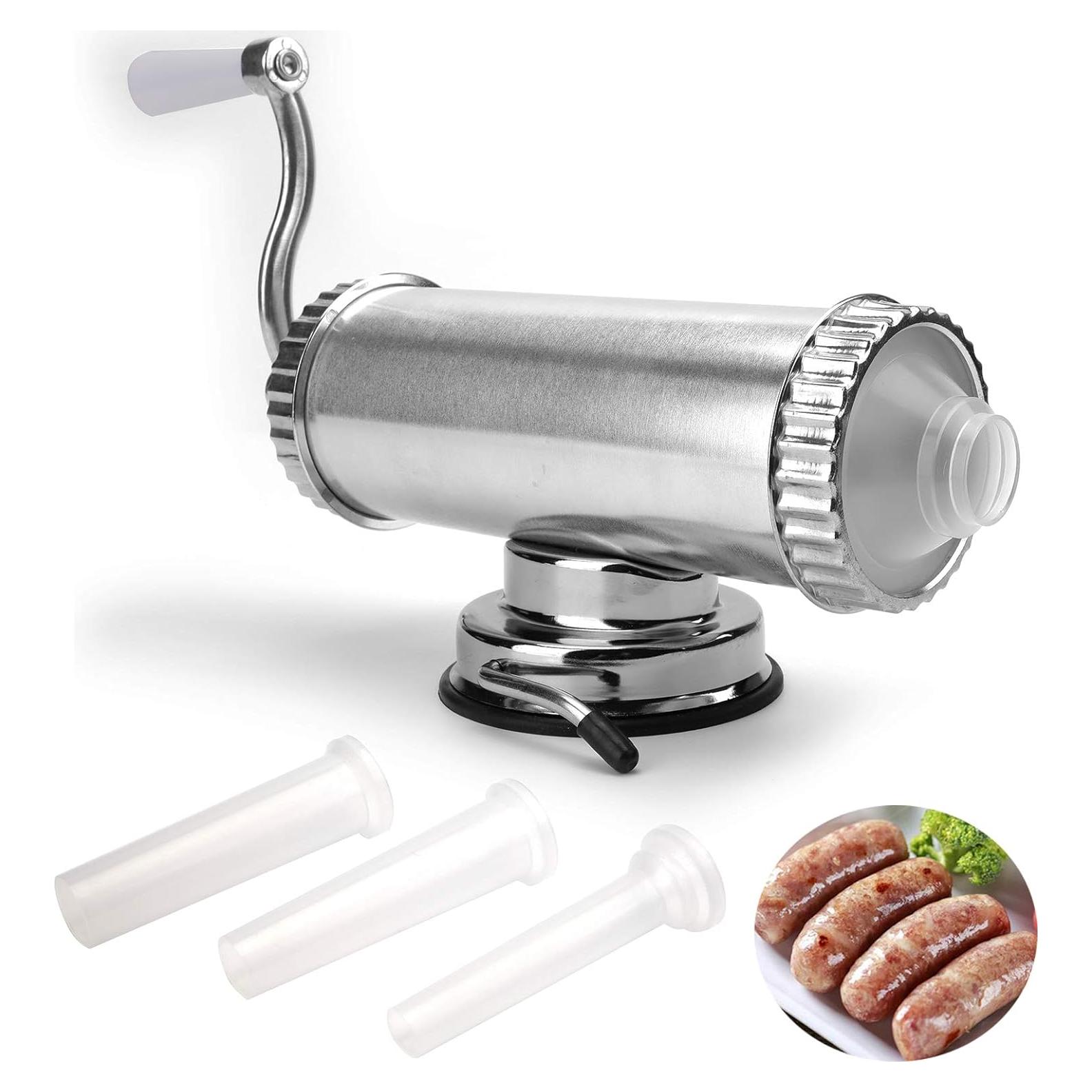 Rellenador de Salchichas Lawei 0.91 KG Acero Inoxidable