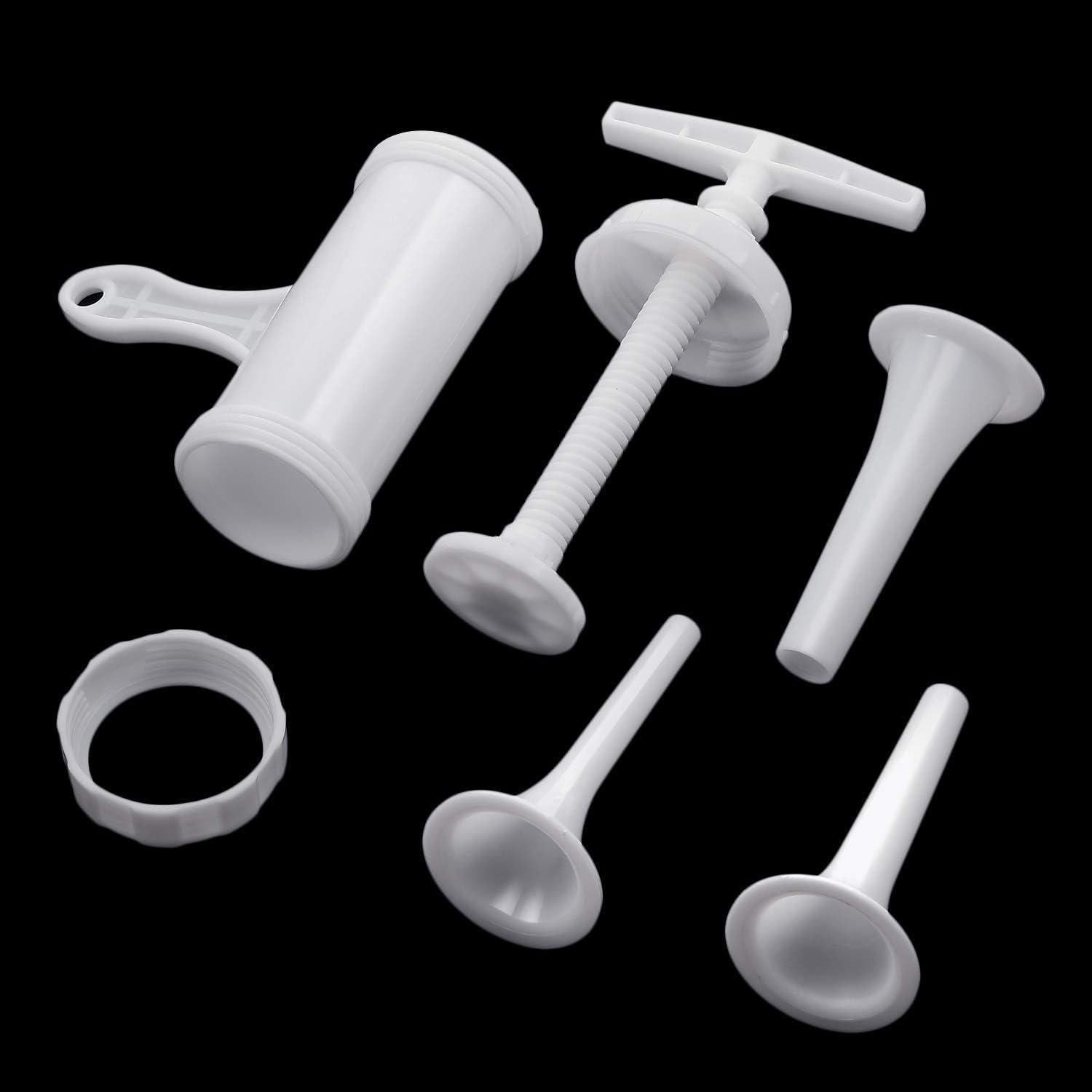 Fabricante de Salchichas Manual Mudder con 3 Tubos de Relleno