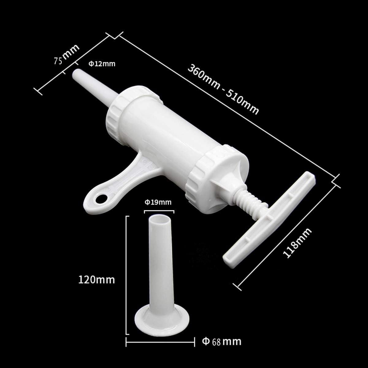 Rellenador de Salchichas Manual LiebHome con 3 Embudos
