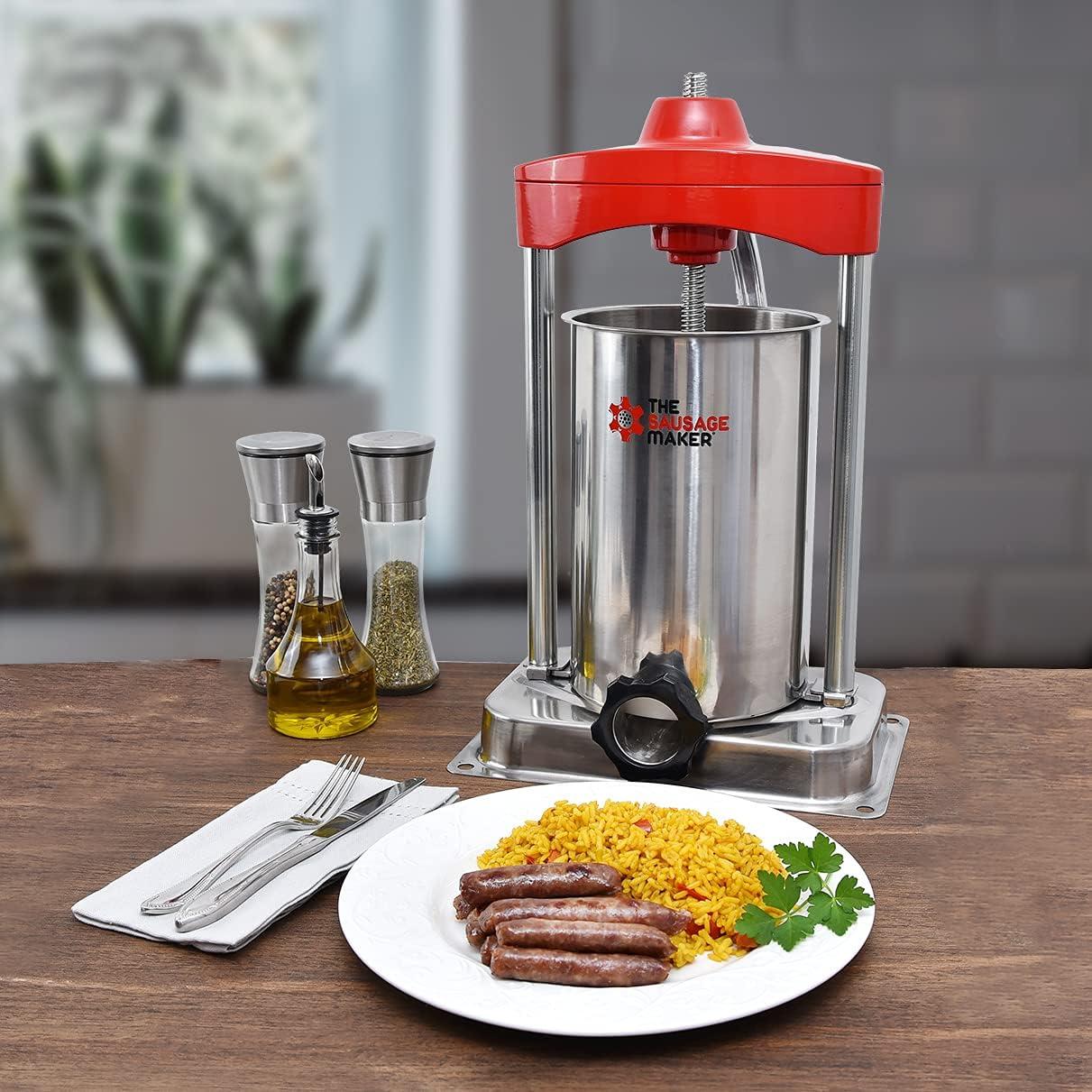 Embutidora Vertical de Salchichas 10 lb El Fabricante de Salchichas