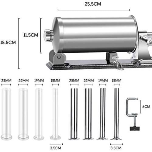 Embutidora de Salchichas MASTER FENG Acero Inoxidable 2.72kg