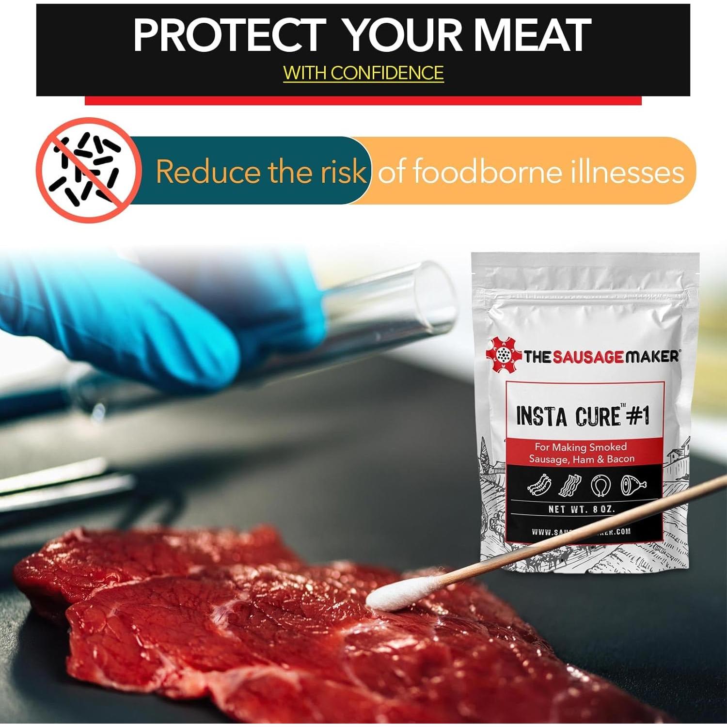 Insta Cure #1 Sal de Curado Rosa 453 g The Sausage Maker