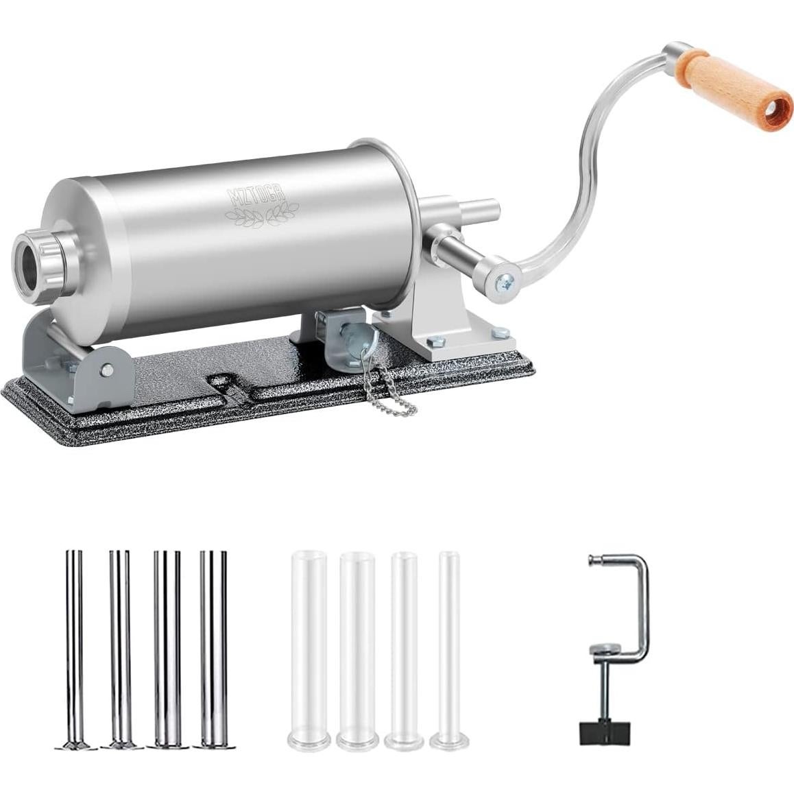 Rellenador de Salchichas MZTOGR Horizontal Acero Inoxidable 1.13 kg