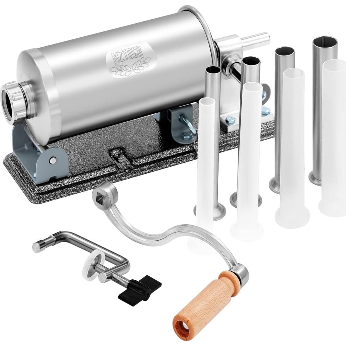 Rellenador de Salchichas MZTOGR Horizontal Acero Inoxidable 1.13 kg