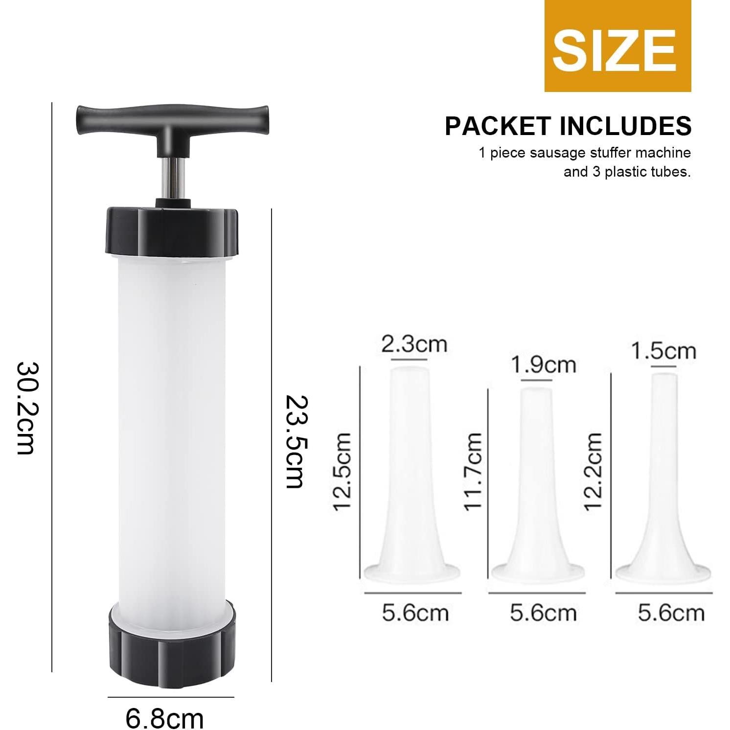 Herramienta Manual para Hacer Salchichas Hoypeyfiy 3 Tubos