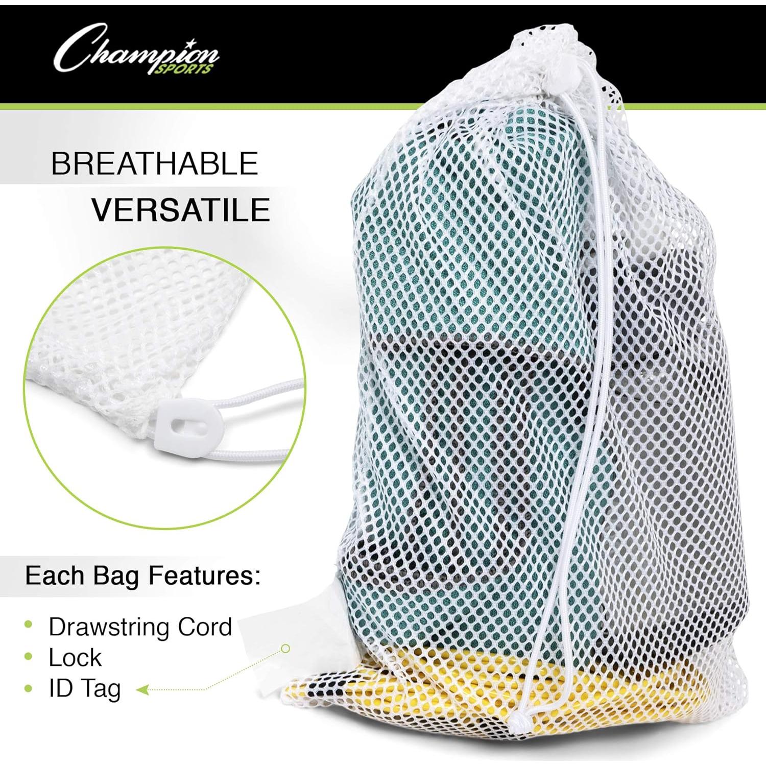 Bolsa de Malla Champion Sports - Set de 6 Nylon 30x45 cm
