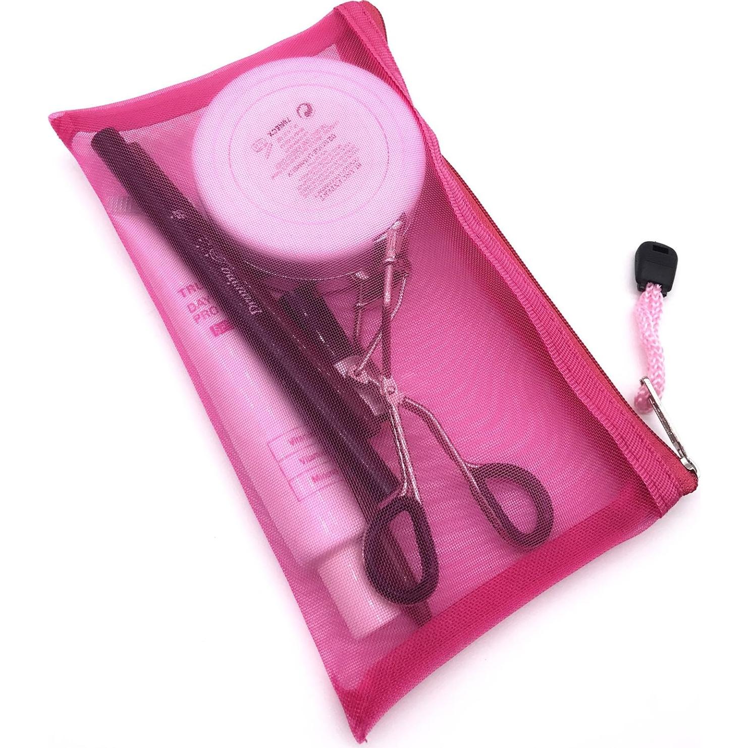 Paquete de 5 Bolsas Cosméticas de Nylon Outman 19x11 cm