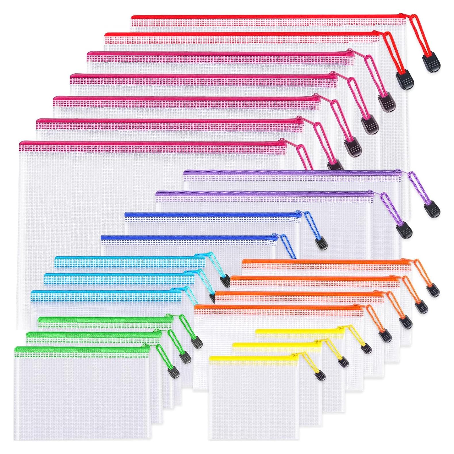 24 Bolsas de Malla con Cremallera UMETDO - 8 Tamaños