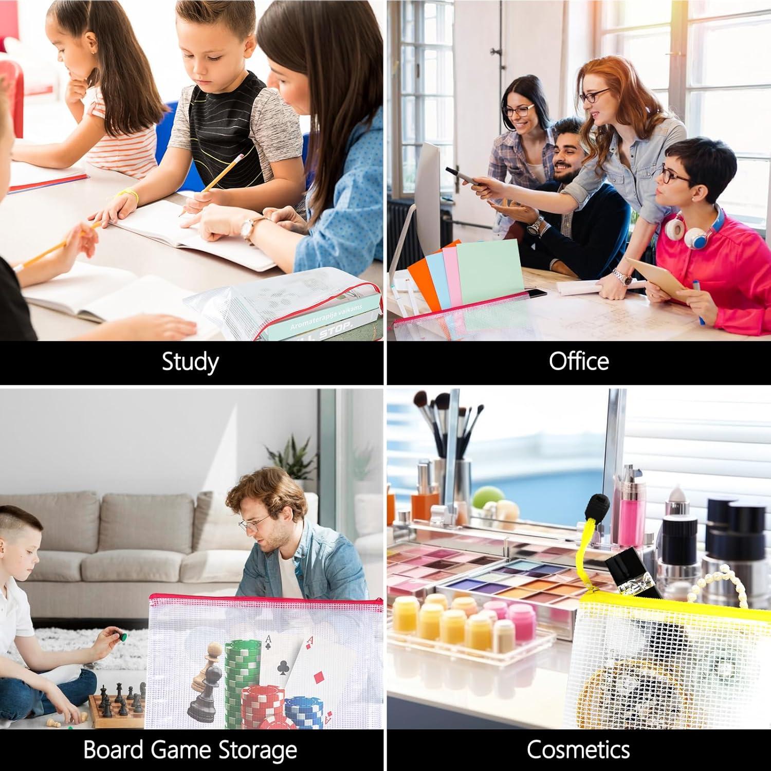 24 Bolsas de Malla con Cremallera UMETDO - 8 Tamaños