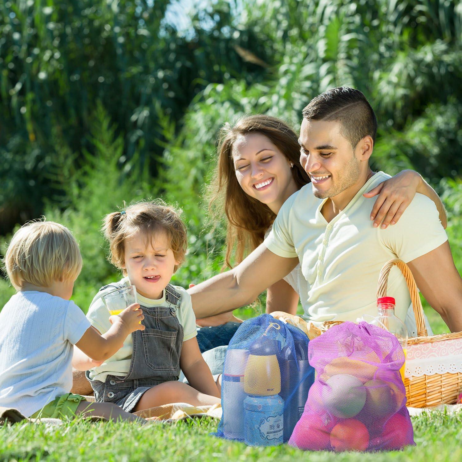 Bolsa de Malla Frienda 6 Piezas 28 x 38 cm Nylon Duradera