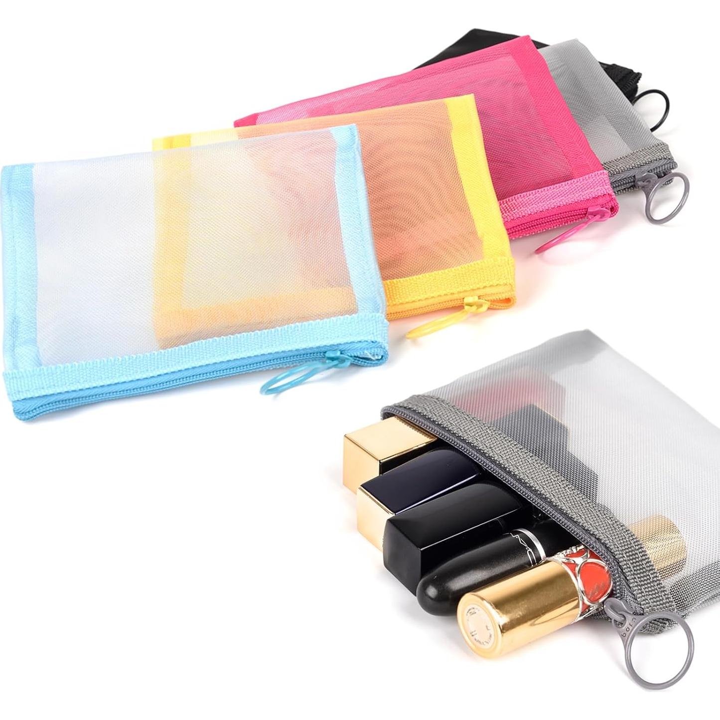 Bolsas de Malla con Cierre PATU, 5 Piezas, Tamaño S