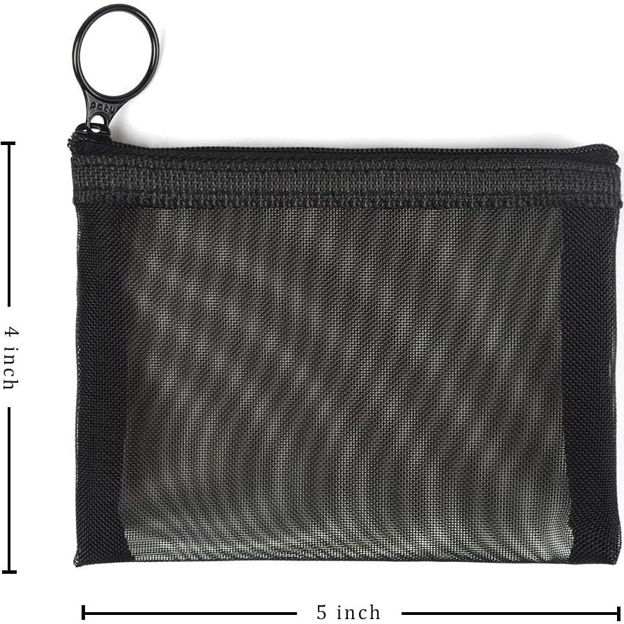 Bolsas de Malla con Cierre PATU, 5 Piezas, Tamaño S