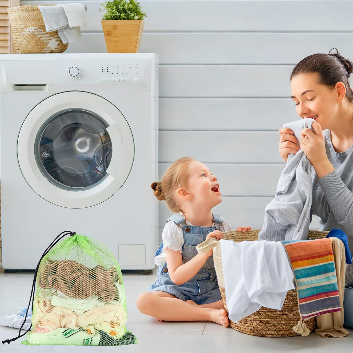 Bolsa de Lavandería de Malla iMucci 6 Pcs 45x60 cm