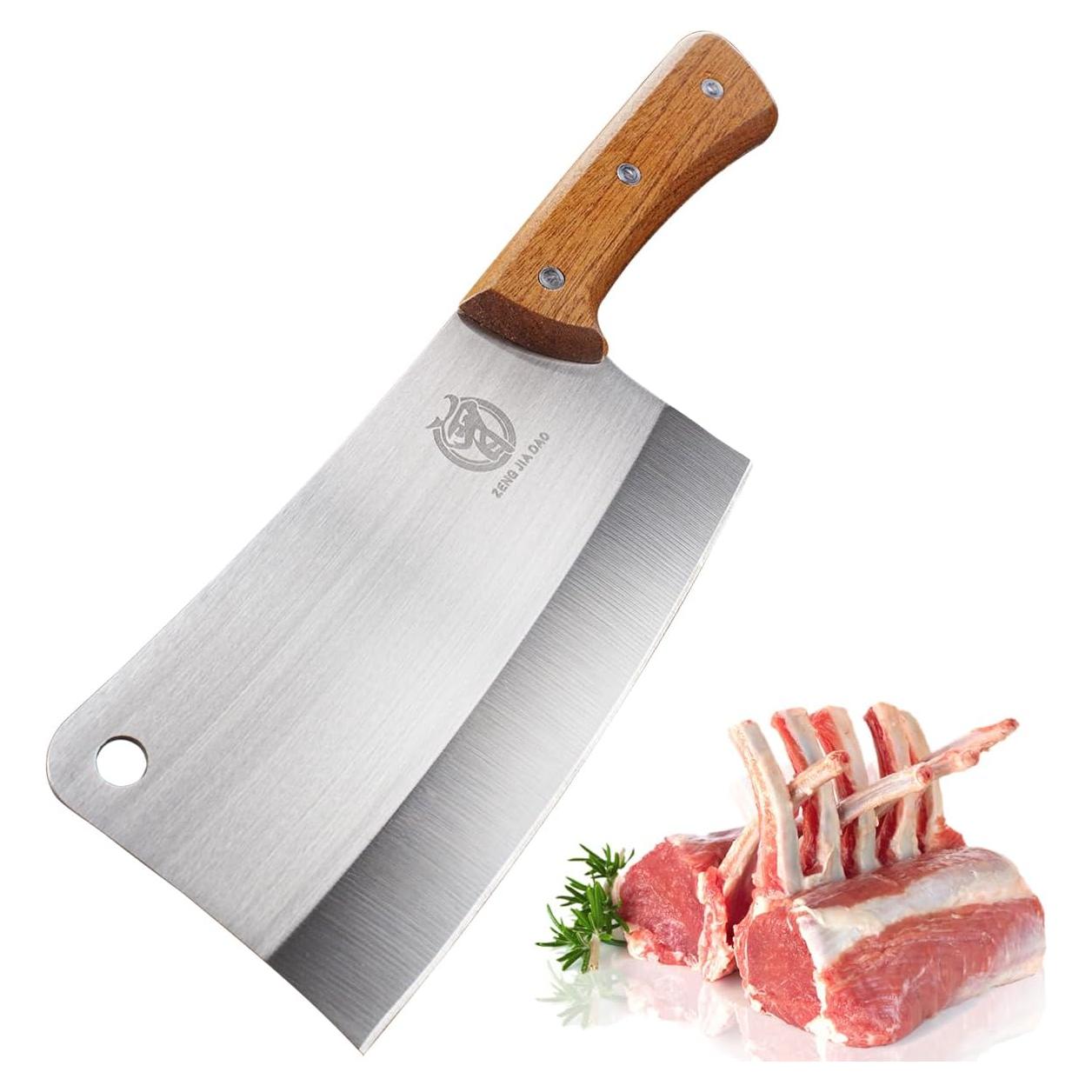 Cuchillo de Carnicero ZENG JIA DAO 18.29 cm Acero Inoxidable