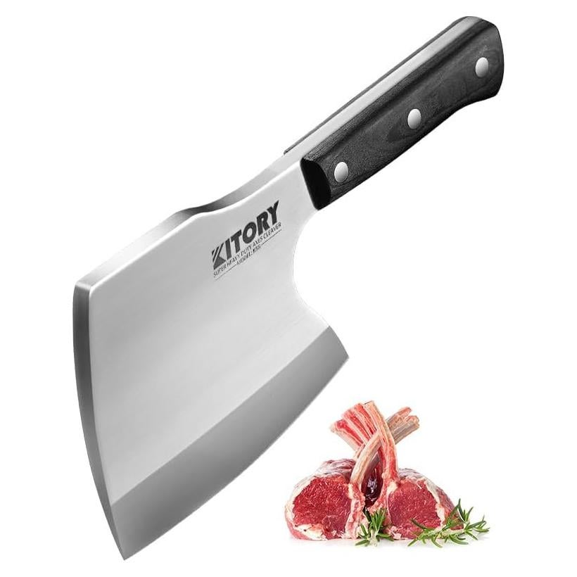 Cuchillo de Carnicería Kitory K5S 16cm Acero Inoxidable Pakkawood