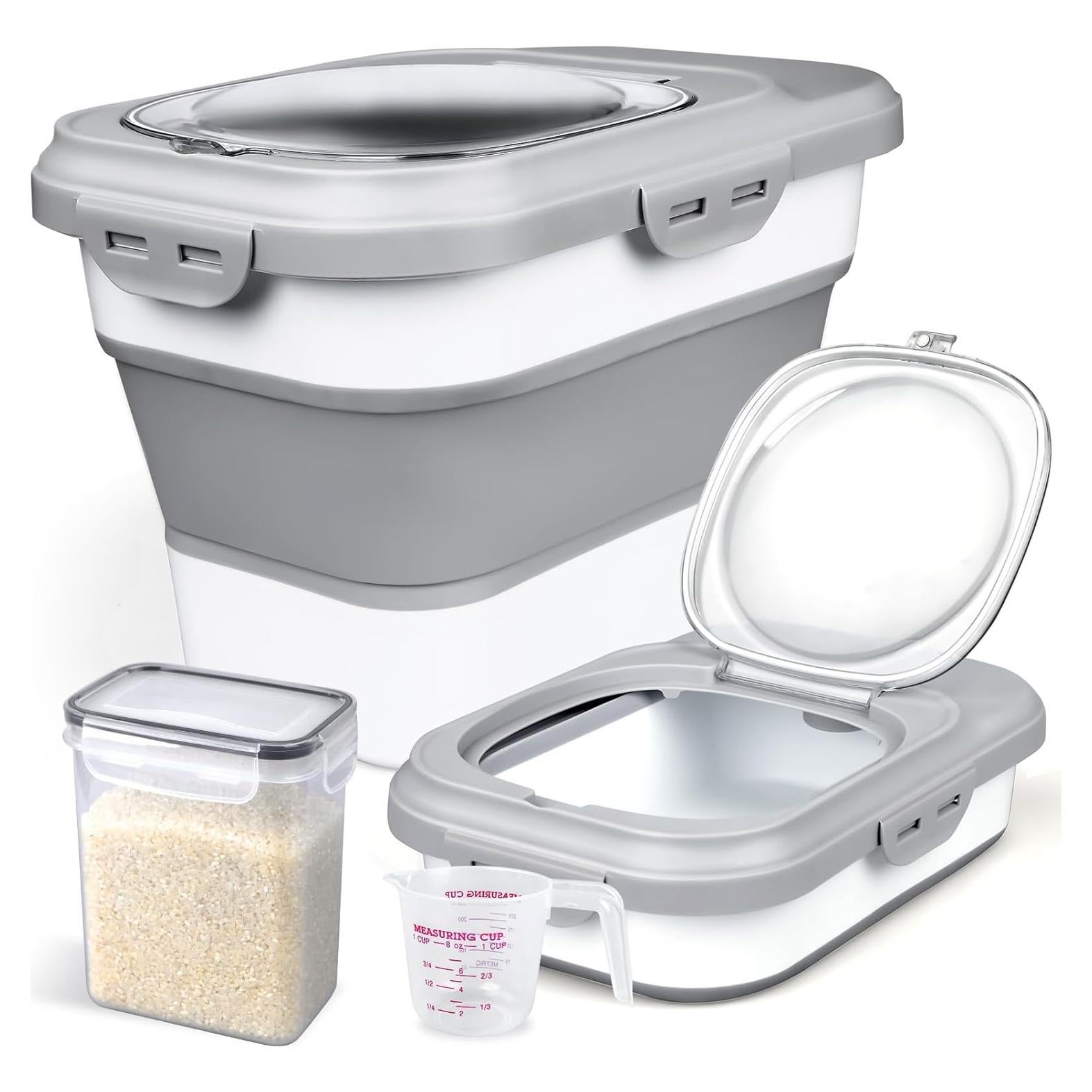 Contenedor de Almacenamiento de Alimentos Komzon 9 kg Plegable