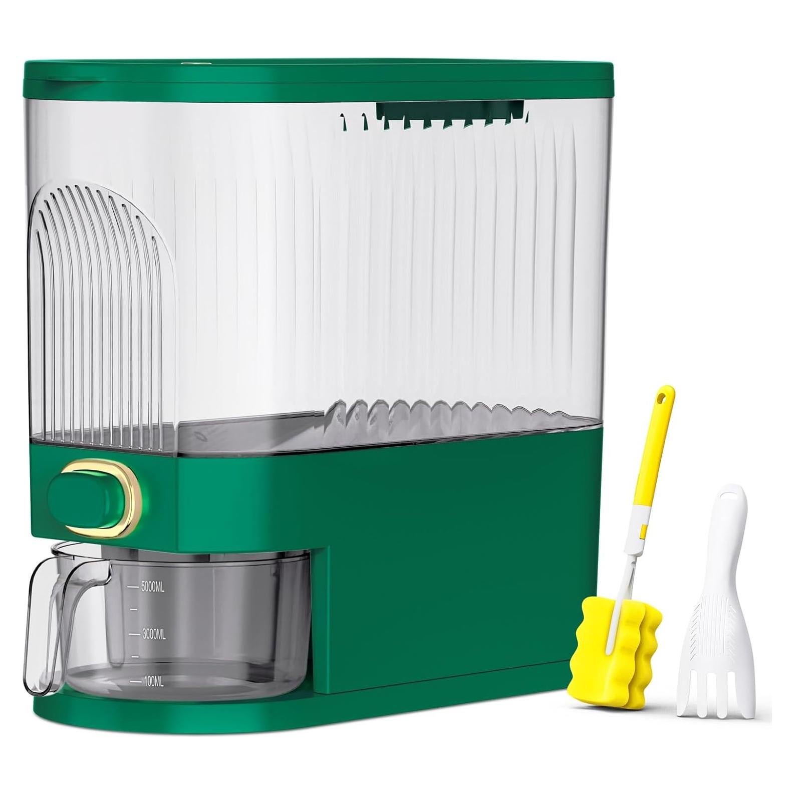 Dispensador de Arroz VenDotbi 11 kg con Taza Medidora