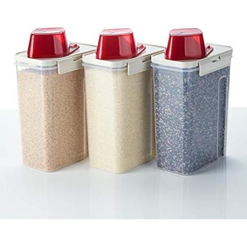 Contenedor de Almacenamiento de Arroz Komax - Juego de 2