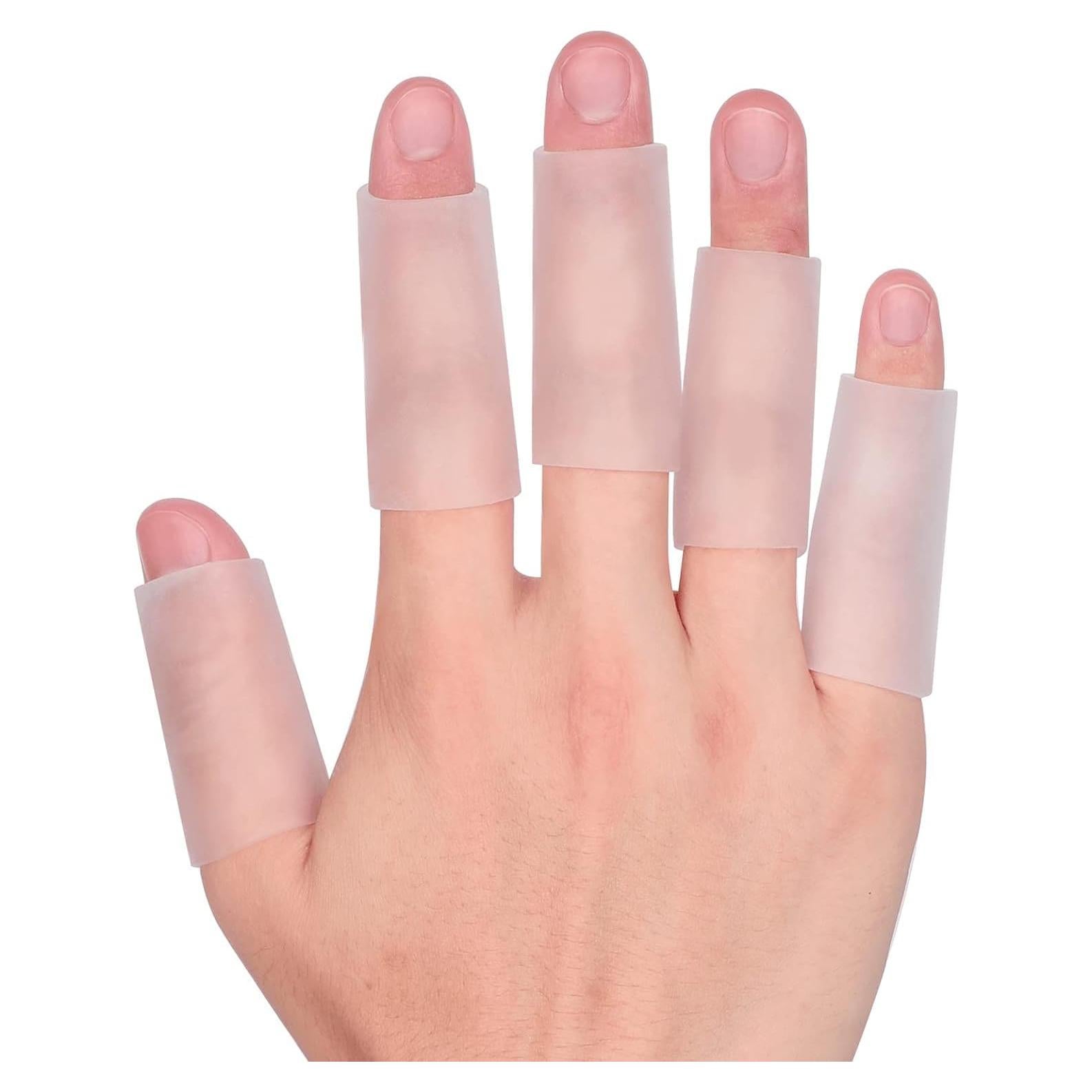 20 Protectores de Dedos de Gel Kimihome - Silicona Antideslizante