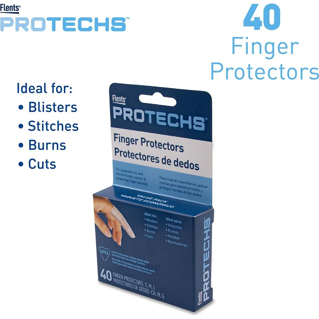 Dedales de Goma Acu-Life para Dedos y Pies - 40 Unidades