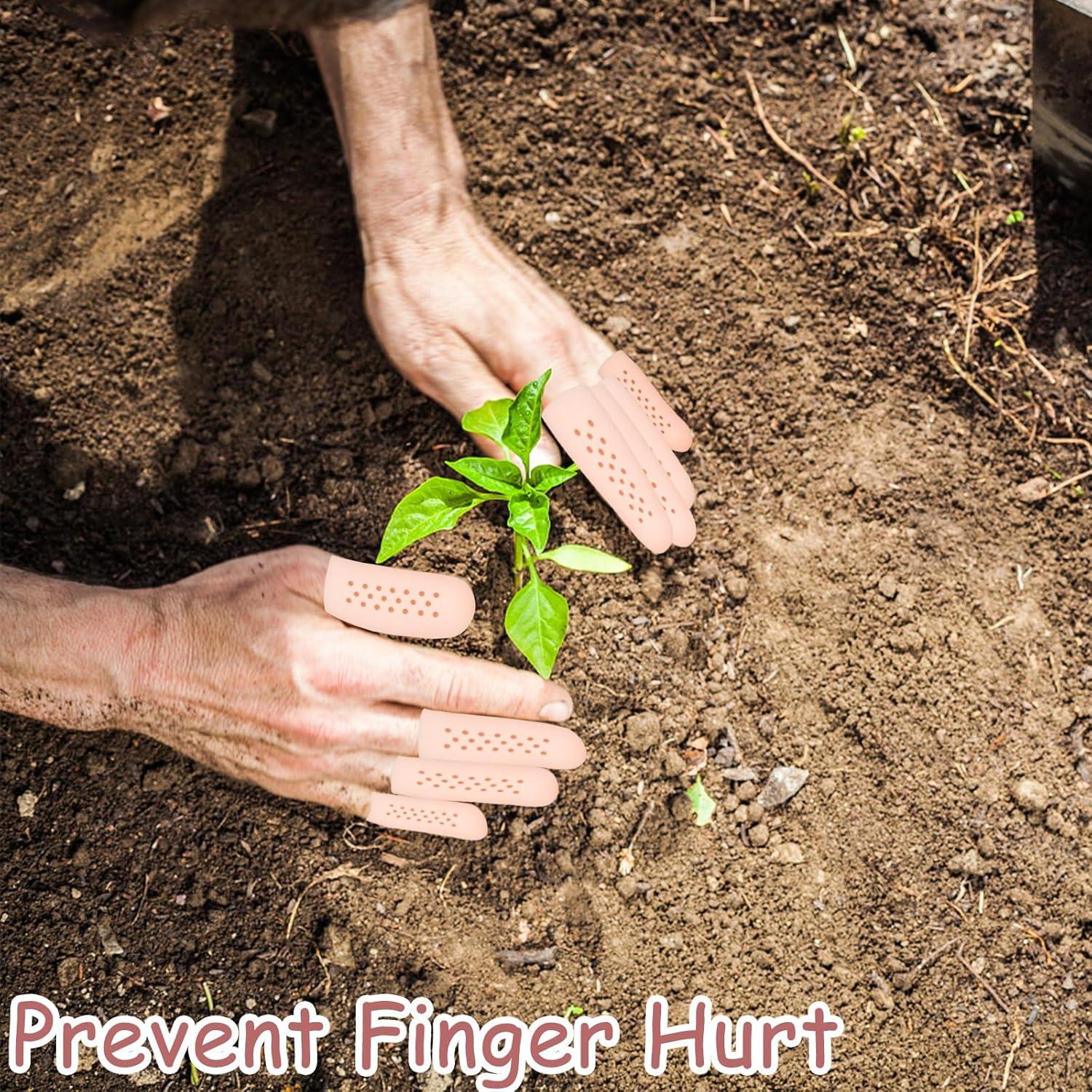 16 Fundas de Gel para Dedos HINGTAI Transpirables 4.3cm