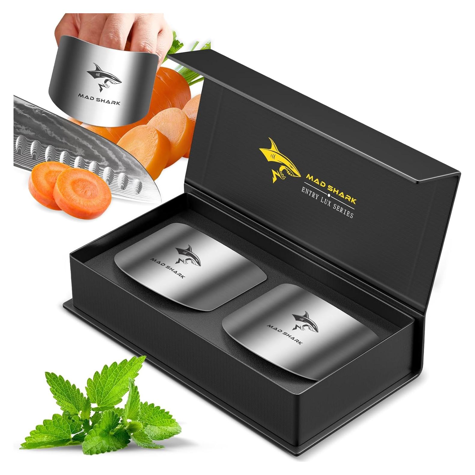 Protectores de Dedos MAD SHARK Acero Inoxidable 2pcs