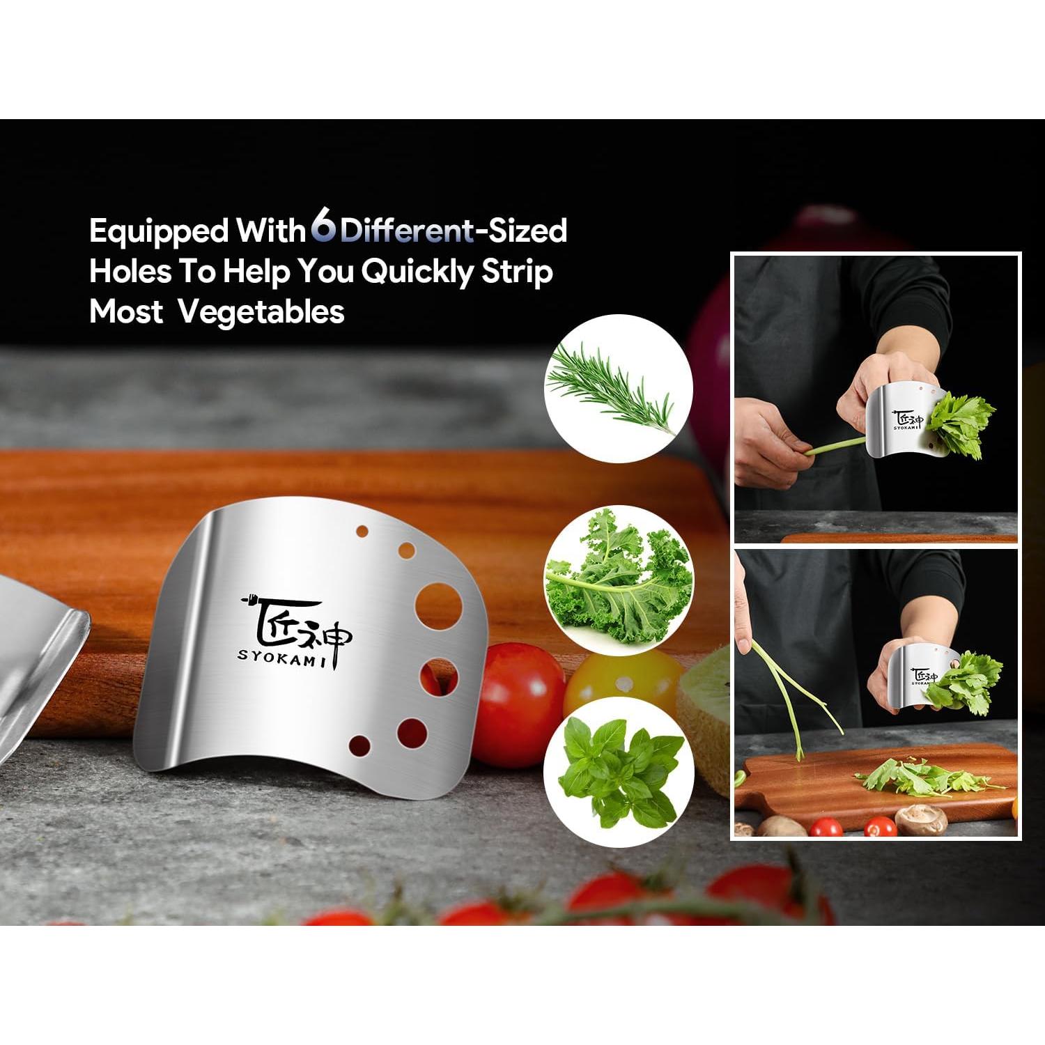 Protectores de Dedos de Acero Inoxidable SYOKAMI Ajustables