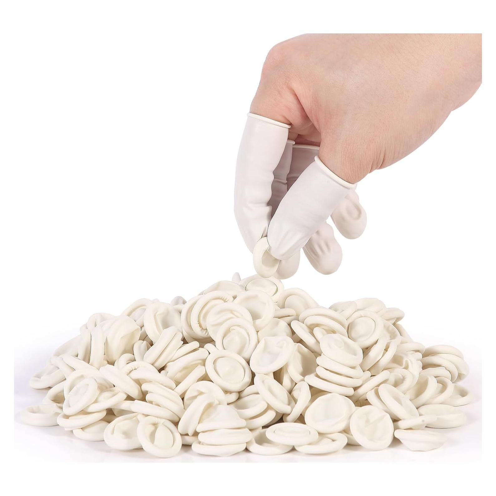 Dedales de látex Ueixieo medianos 210 PCS protectores