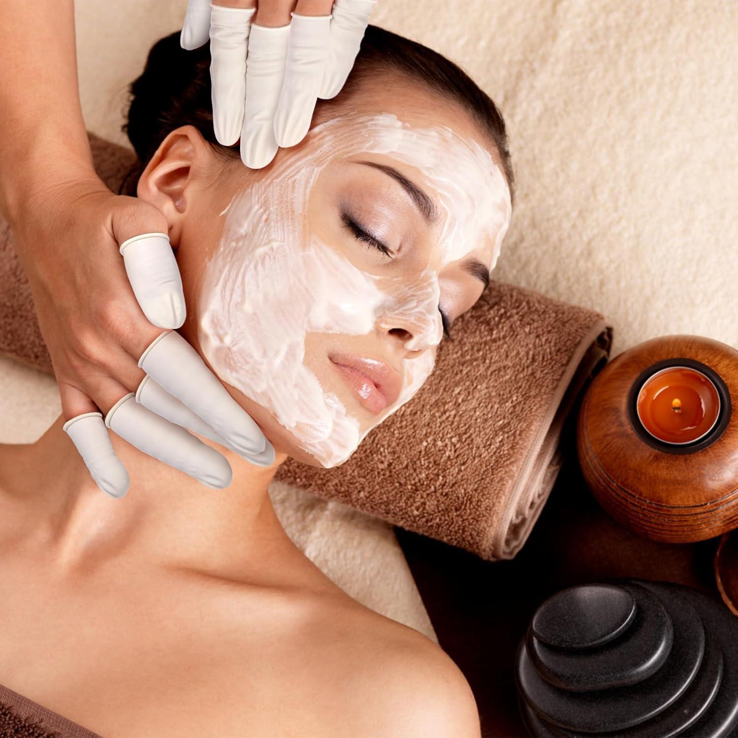 Dedales de látex Ueixieo medianos 210 PCS protectores