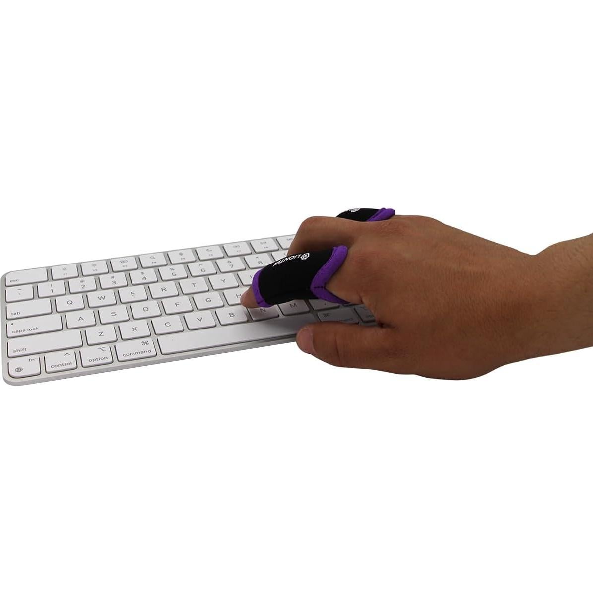 Mangas para Dedos Liontek - Compresión Neopreno X-Small