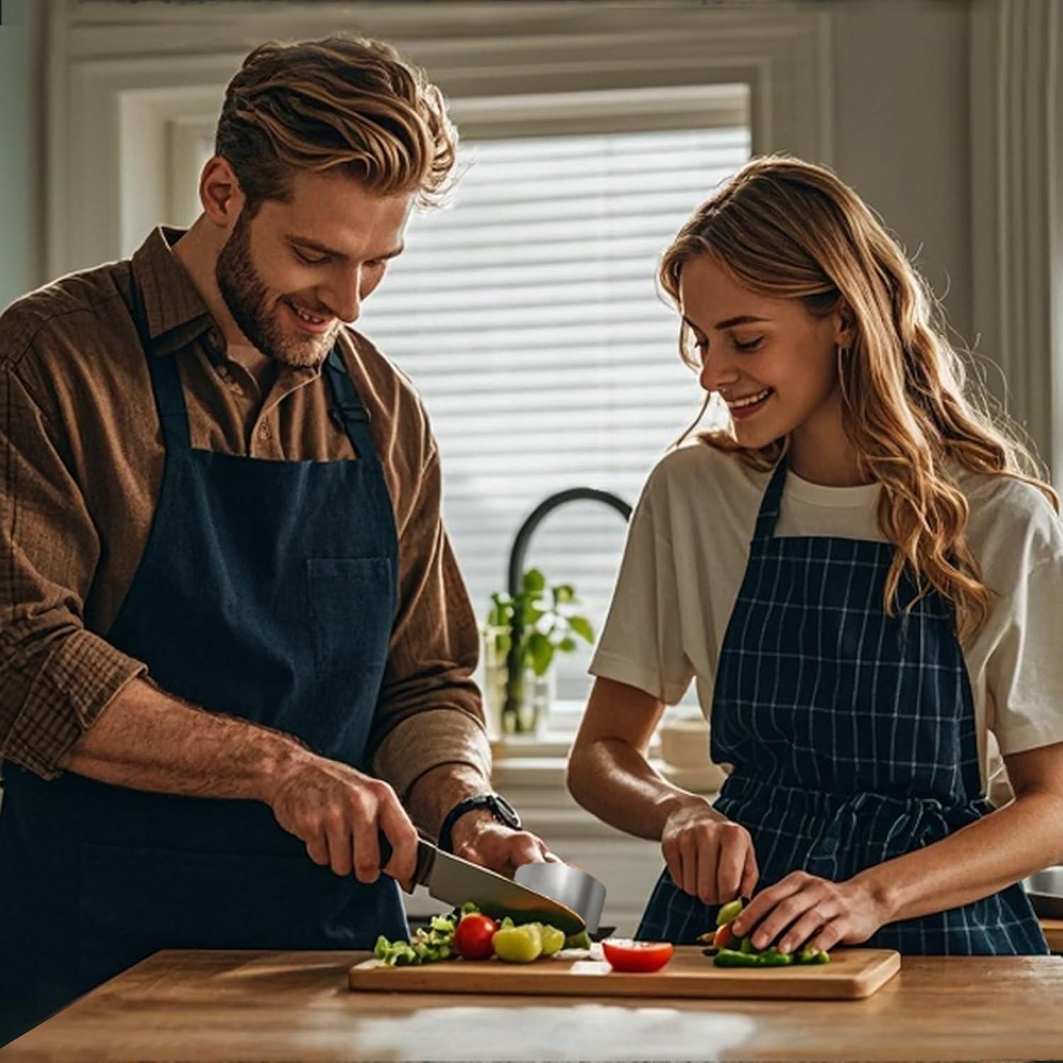 Guardias de Dedos de Acero Inoxidable Fyougemgoo (2 Unidades)