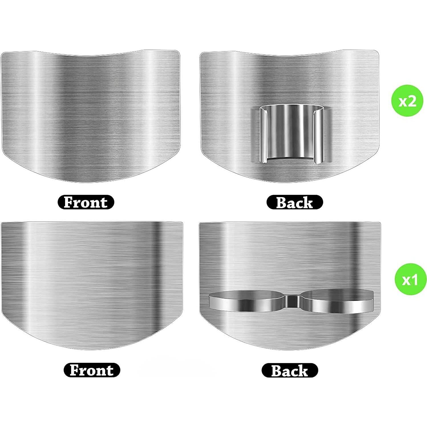 3 Protectores de Dedos SLXDEX Acero Inoxidable Ajustables