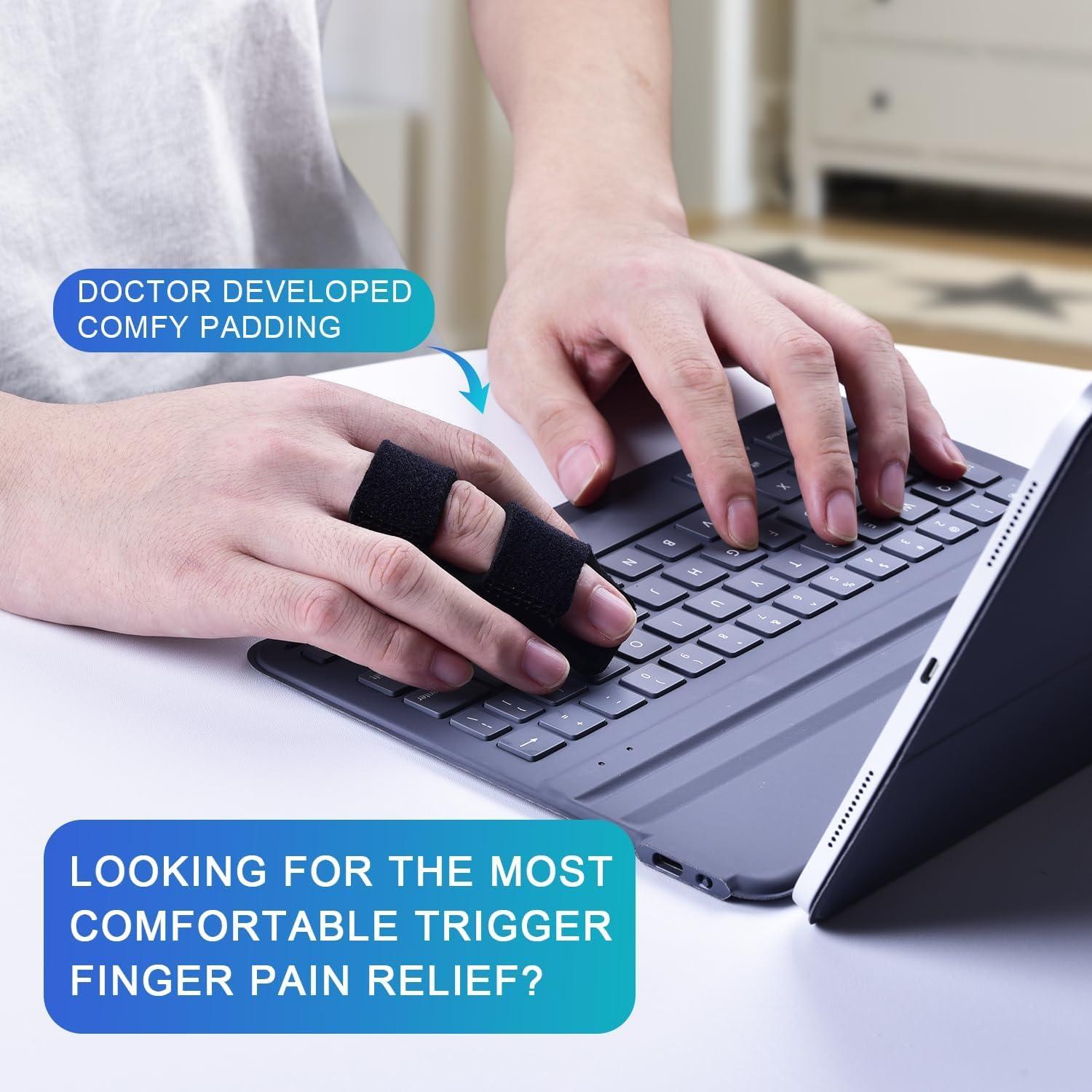 Férulas para dedos Sopito, 2 piezas ajustables para artritis