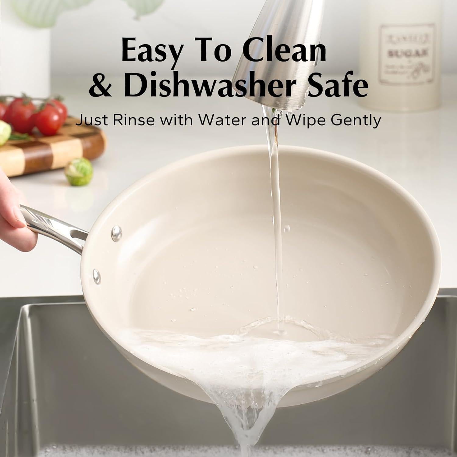 Juego de Sartenes Antiadherentes Redchef 3 Piezas Cerámica